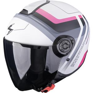 Scorpion EXO-CITY II Sport odprta motoristična čelada mat sivo-roza