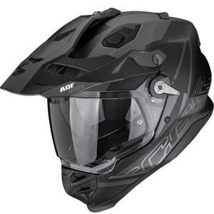 Enduro čelada Scorpion ADF-9000 Air Summit mat črno-srebrna