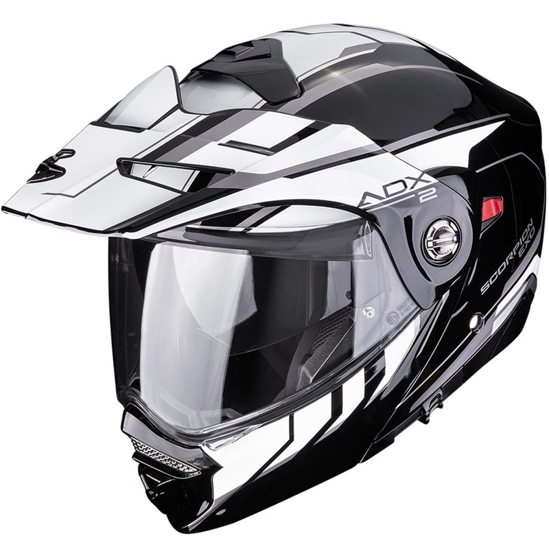 Enduro motoristična čelada Scorpion ADX-2 Walt črno-bela
