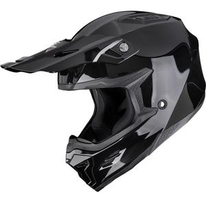 Čelada za motokros Scorpion SMX-10 Solid črne barve
