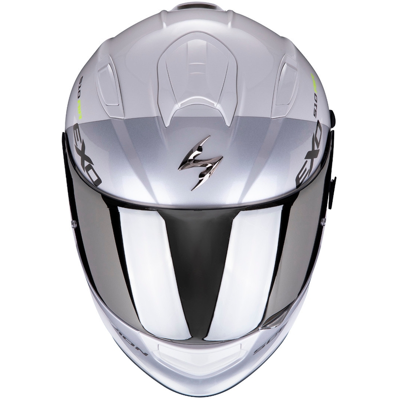 Integralna čelada Scorpion EXO-510 Air Pique belo-srebrna