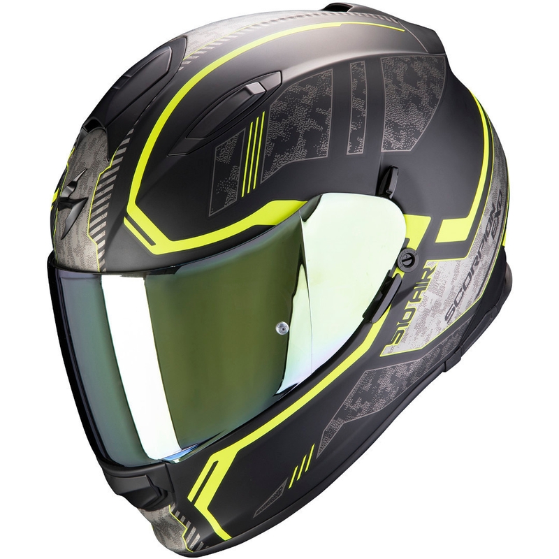 Integralna čelada Scorpion EXO-510 Air Occulta črno-rumena