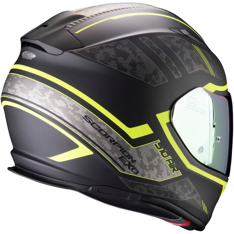 Integralna čelada Scorpion EXO-510 Air Occulta črno-rumena