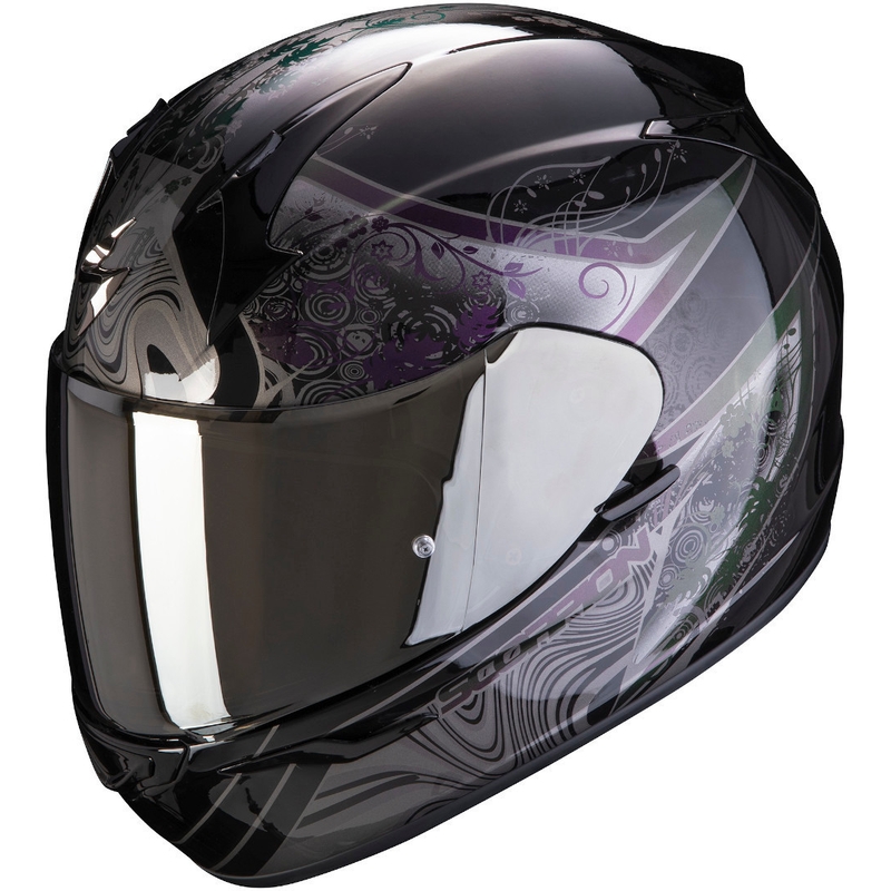 Integralna čelada Scorpion EXO-390 Clara black-silver razprodaja