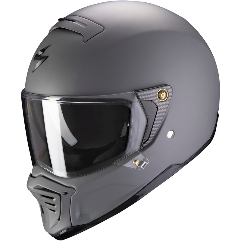 Integrirana čelada Scorpion EXO-HX1 Trdno siva mat