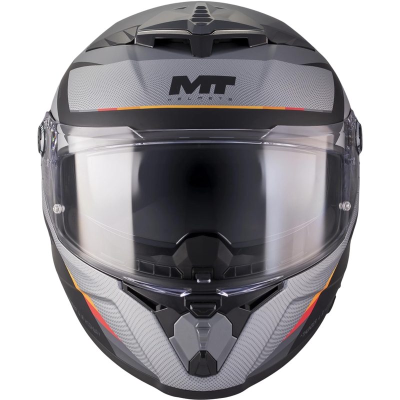 Motoristična čelada MT Thunder 4 R SV Highway B5 z integralnim obrazom, mat sivo-črna