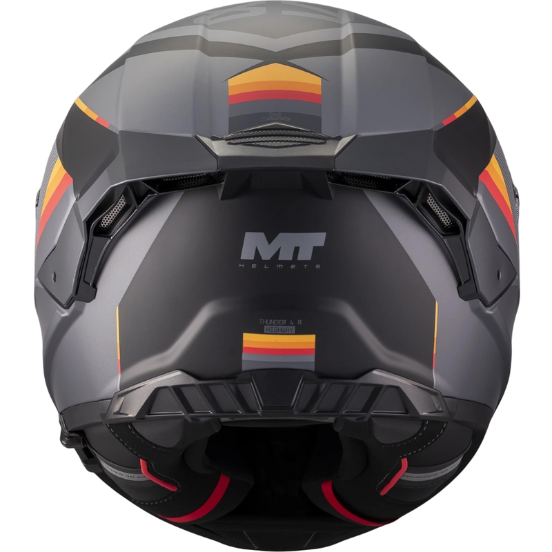 Motoristična čelada MT Thunder 4 R SV Highway B5 z integralnim obrazom, mat sivo-črna