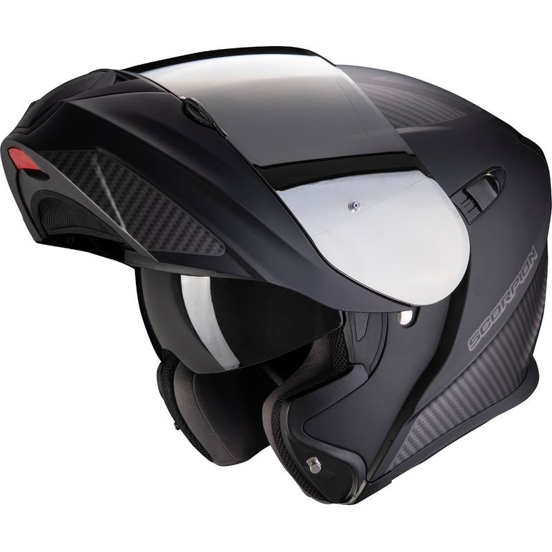 Motoristična čelada Scorpion EXO-920 Flux black-silver
