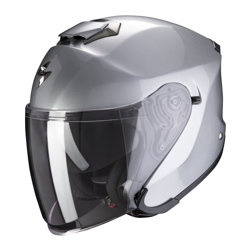 Odprta čelada Scorpion EXO-S1 Solid silver