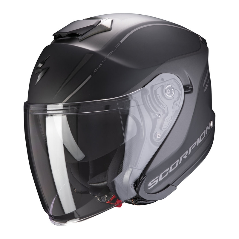 Odprta čelada Scorpion EXO-S1 Shadow black-silver