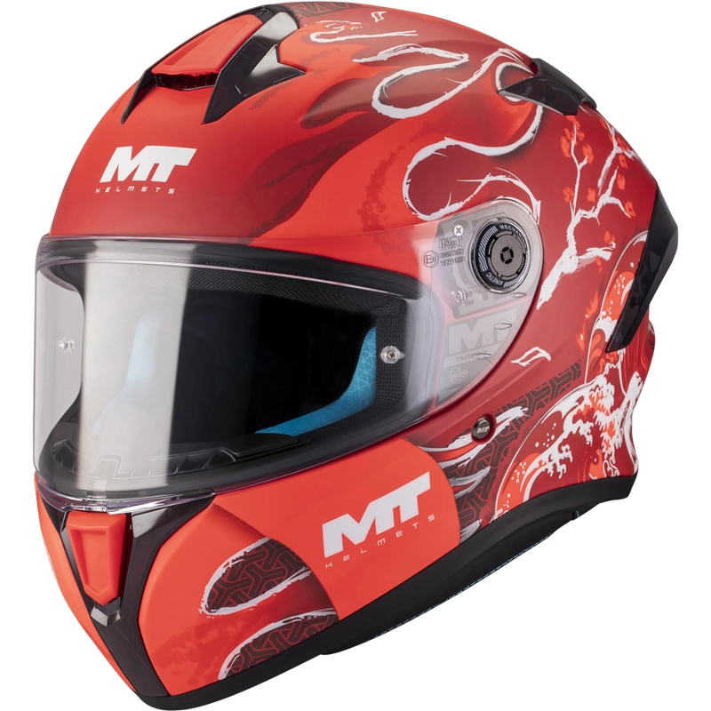 Motoristična čelada MT Targo S Yamanaka_26_Season C5 mat rdeča