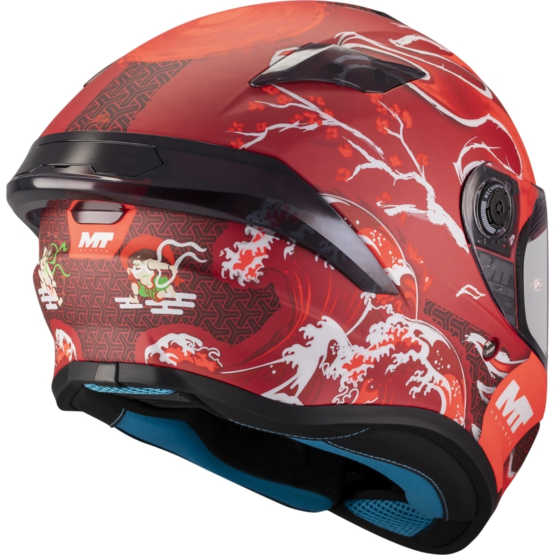 Motoristična čelada MT Targo S Yamanaka_26_Season C5 mat rdeča