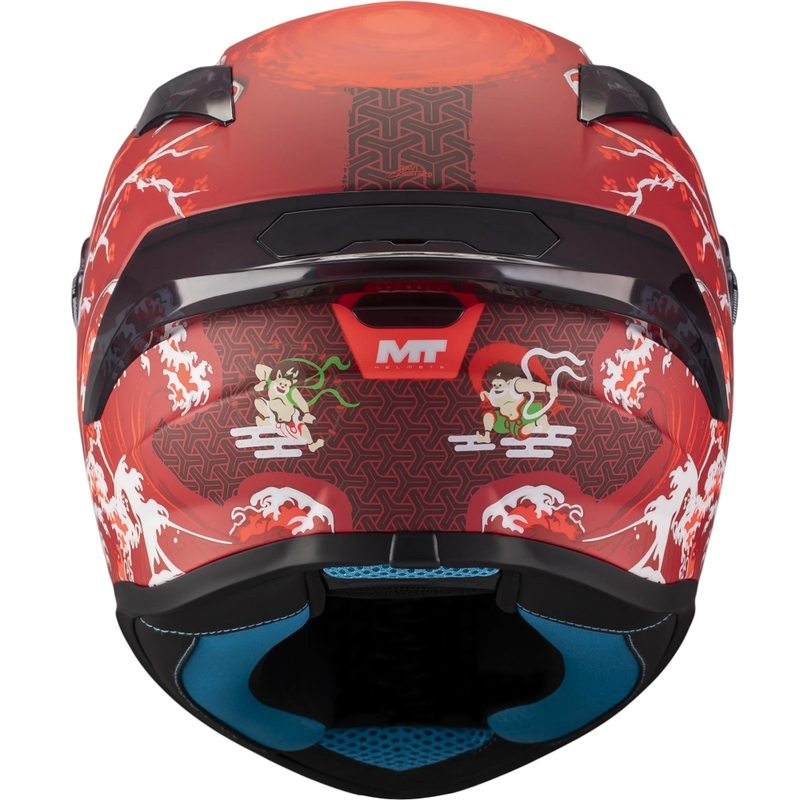 Motoristična čelada MT Targo S Yamanaka_26_Season C5 mat rdeča