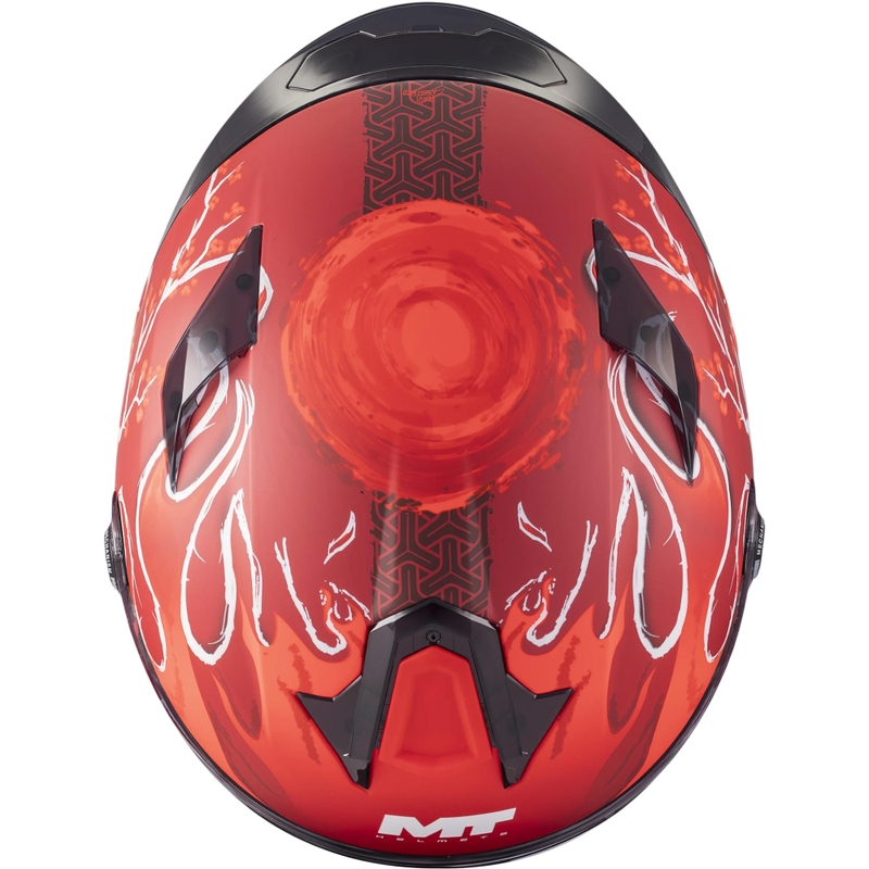 Motoristična čelada MT Targo S Yamanaka_26_Season C5 mat rdeča