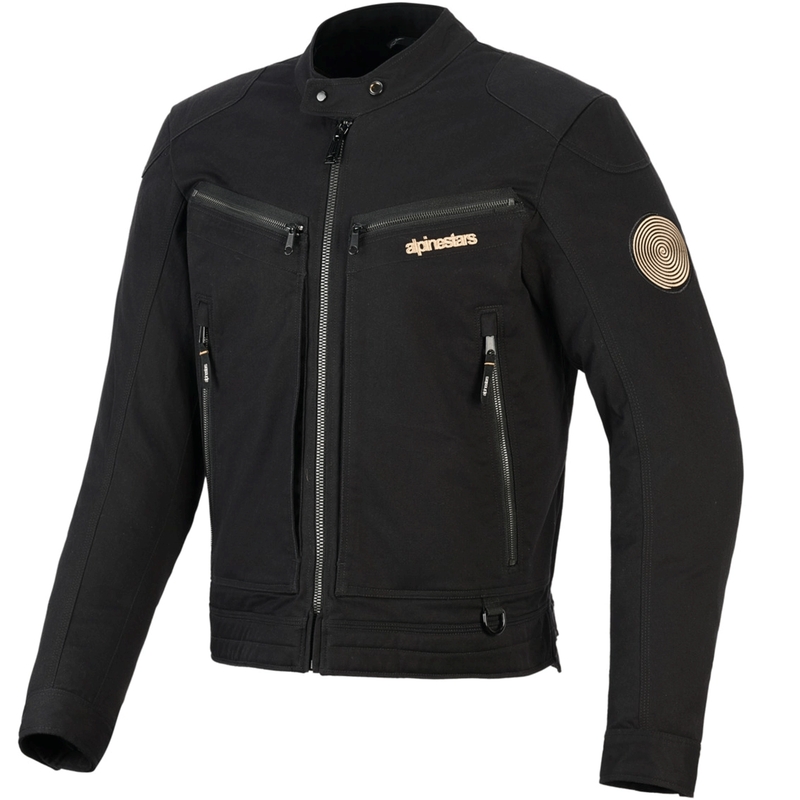 Alpinestars Bruiser motoristična jakna črne barve