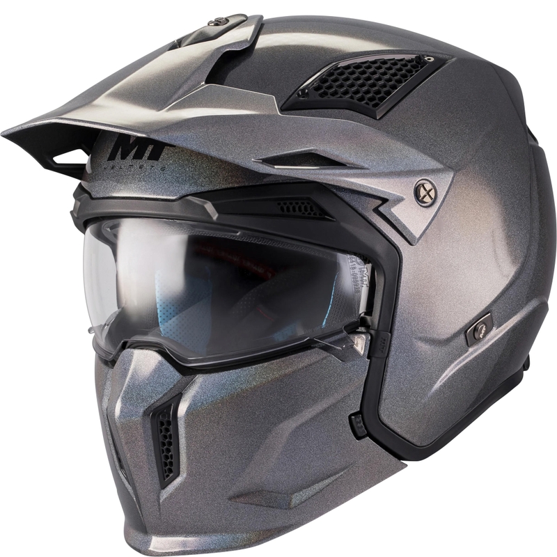 Modularna motoristična čelada MT Streetfighter SV S Special Pure T2 sijajna večbarvna
