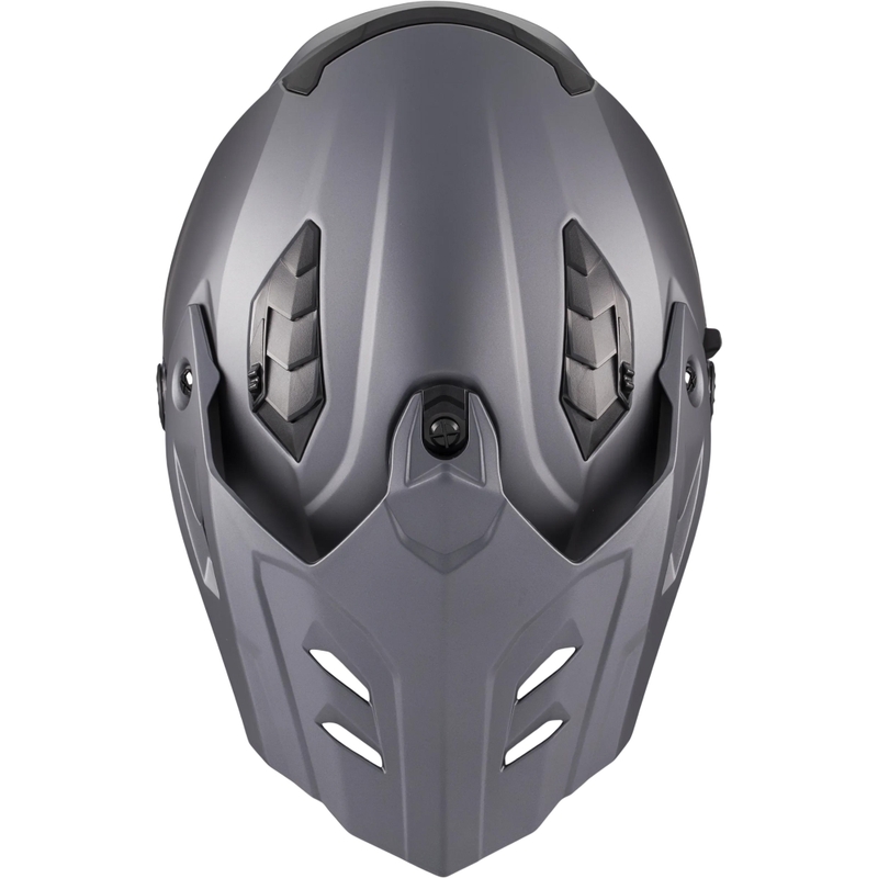 Enduro motoristična čelada MT Track SV Pure A2 mat siva