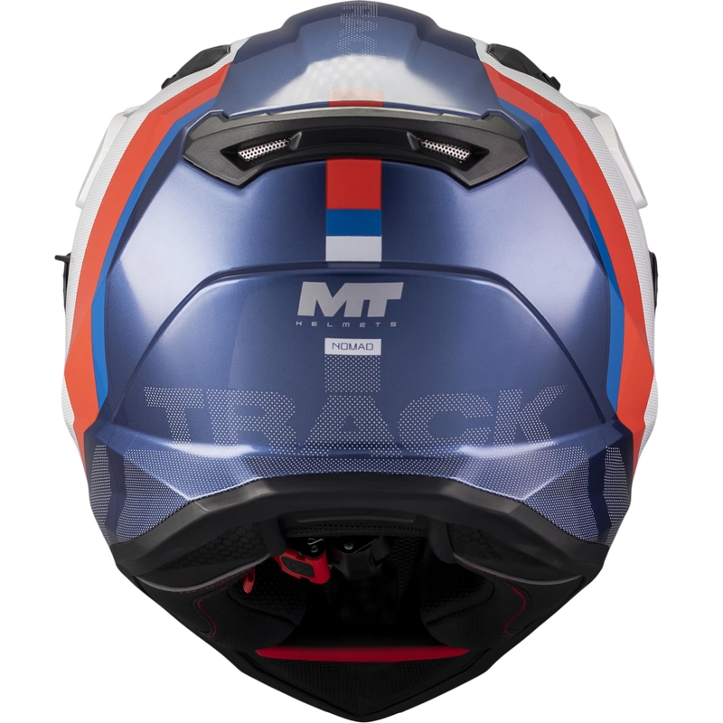 Enduro motoristična čelada MT Track SV Nomad C0 modro-belo-rdeča