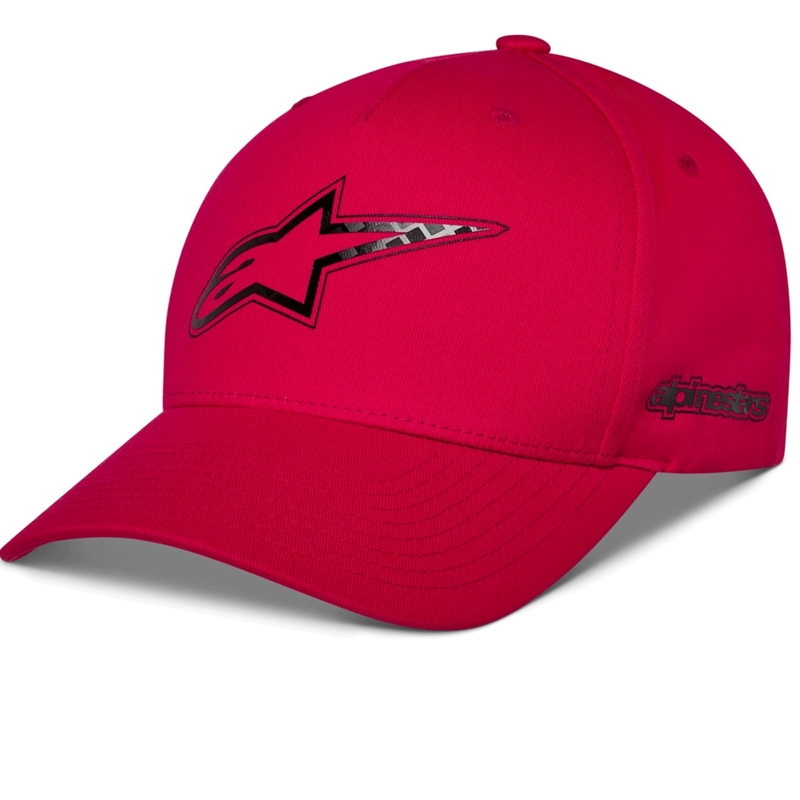 Alpinestars karbonska kapa rdeča
