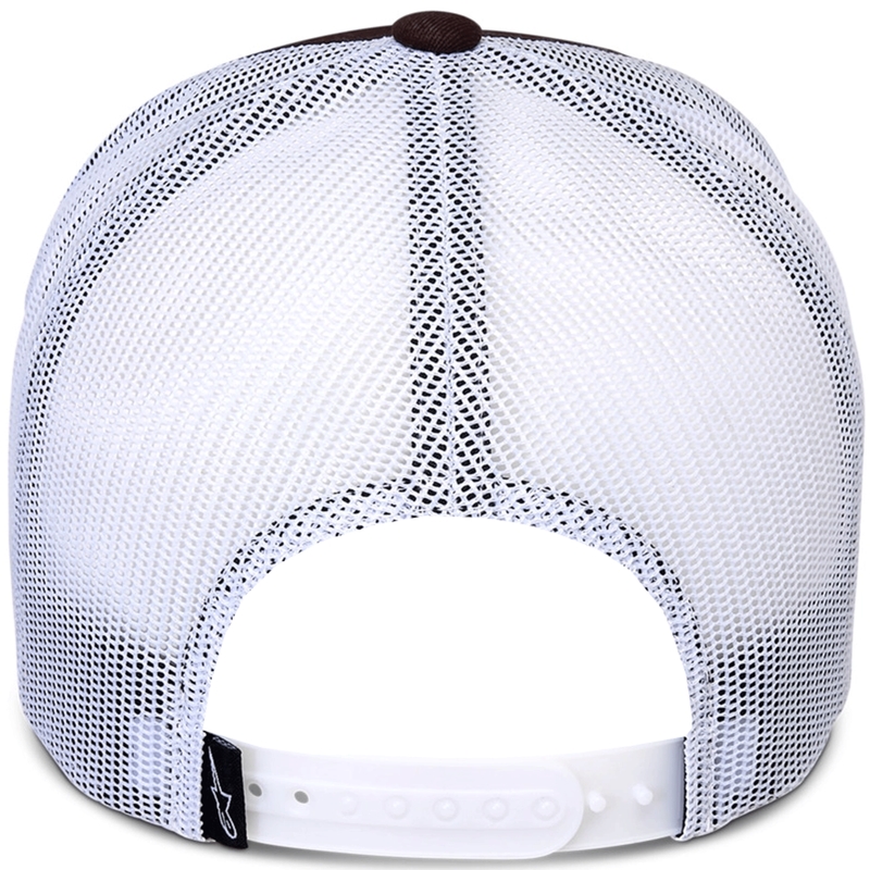 Alpinestars Hexeon Trucker kapa rjavo-bela