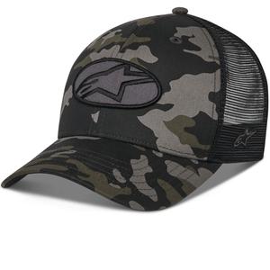 Alpinestars Oblique Camo Trucker kapa črna-kamuflažna-črna