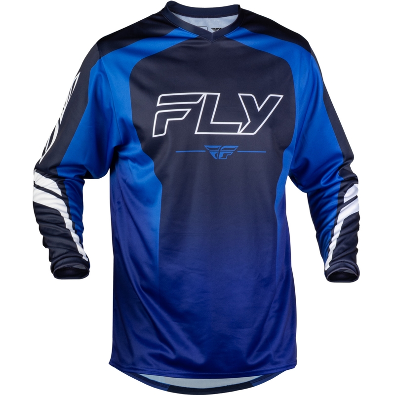 Motokros dres FLY Racing F-16 Raze modro-modro-bel
