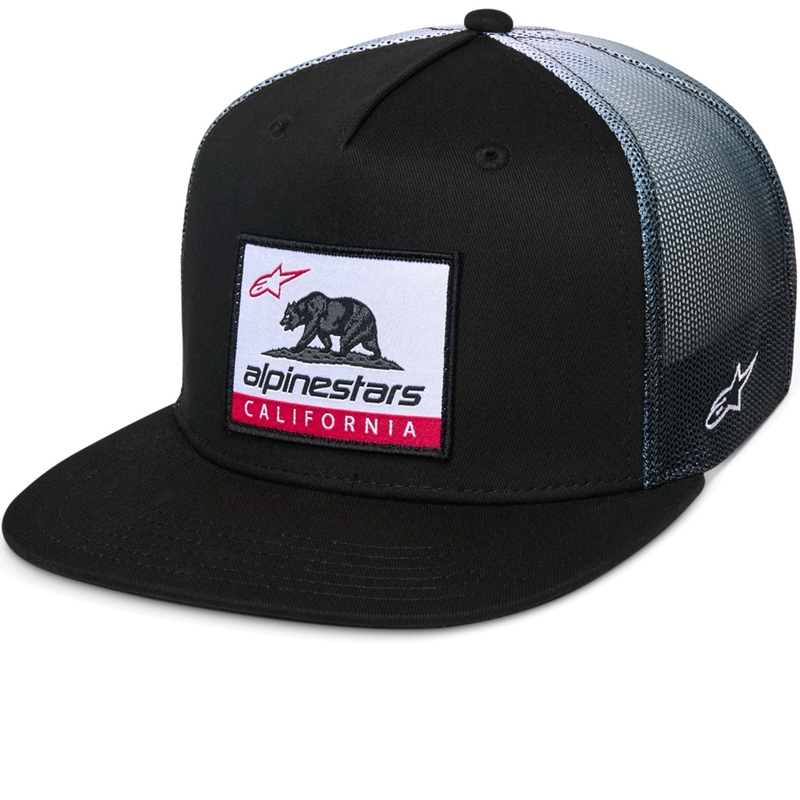 Alpinestars Cali Gradient Trucker kapa črno-bela