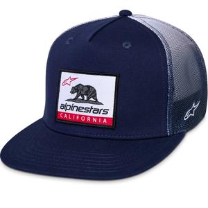 Kapa Alpinestars Cali Gradient Trucker, modro-bela