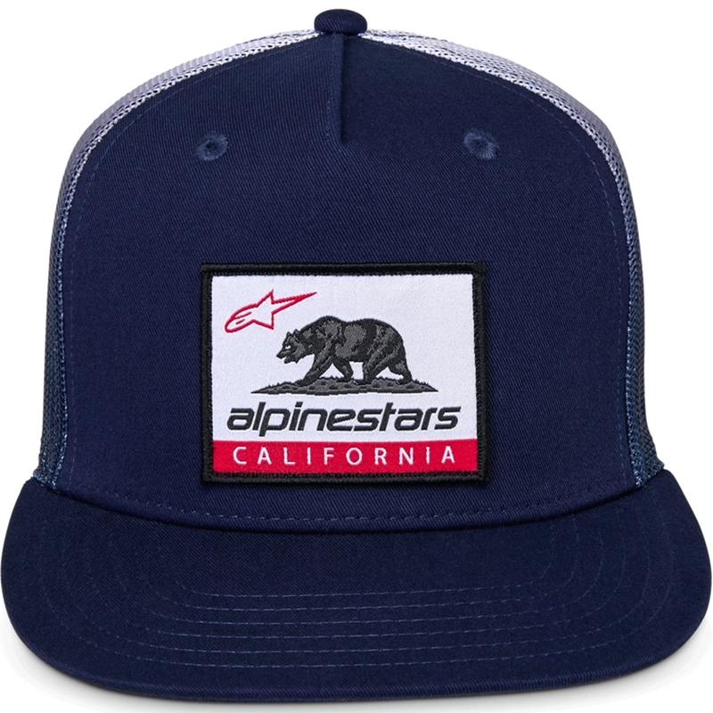 Alpinestars Cali Gradient Trucker kapa modro-bela