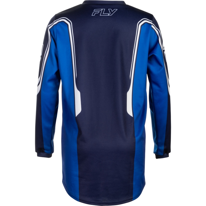 Otroški motokros dres FLY Racing F-16 Raze modro-modro-bel