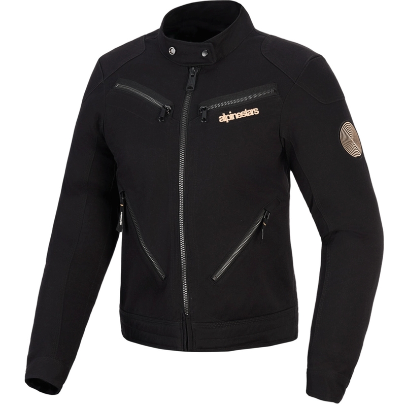 Ženska motoristična jakna Alpinestars Stella Grace črne barve