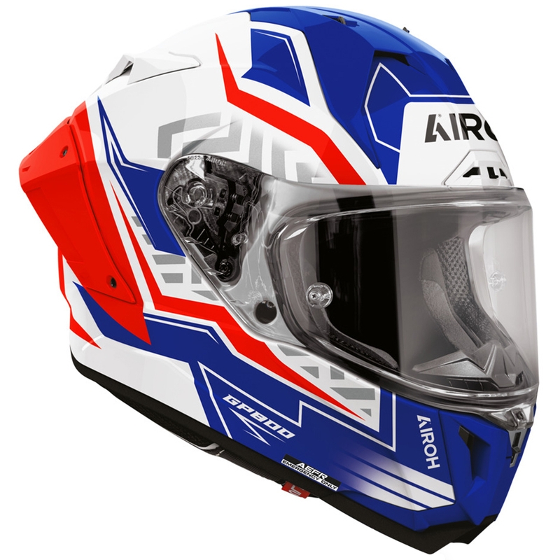 Airoh GP 800 Victory integralna motoristična čelada modro-rdeča