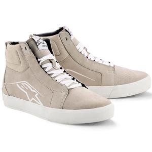 Usnjeni motoristični škornji Alpinestars Ride-63, beli