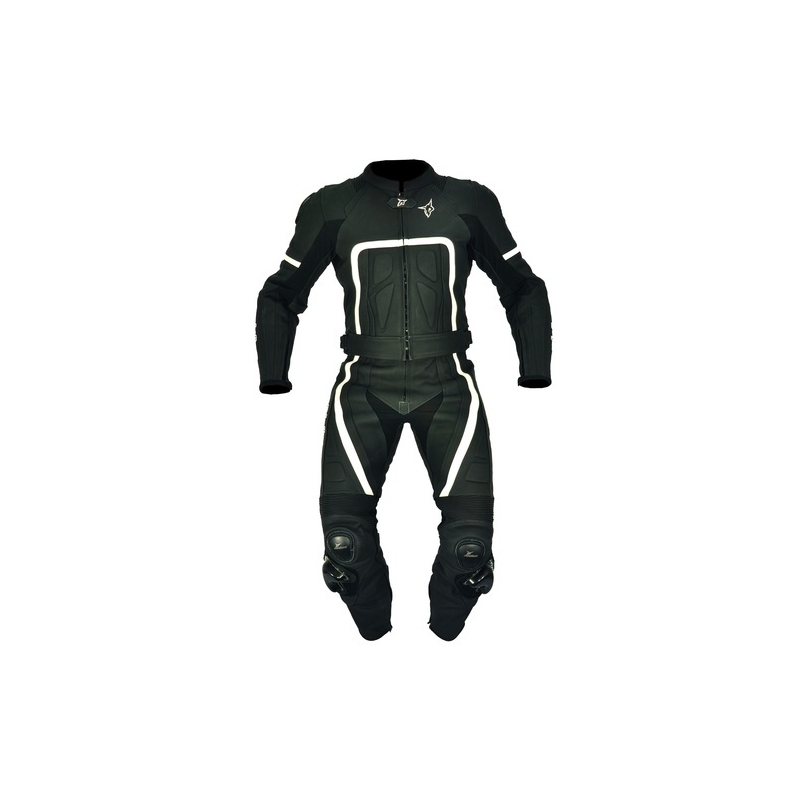 Rebelhorn Gecko Black/White Motorcycle Coverall