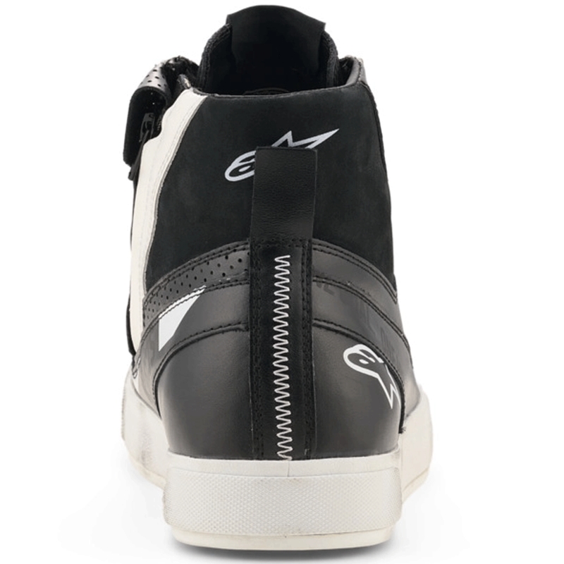 Moto škornji Alpinestars Stated Flair črno-beli