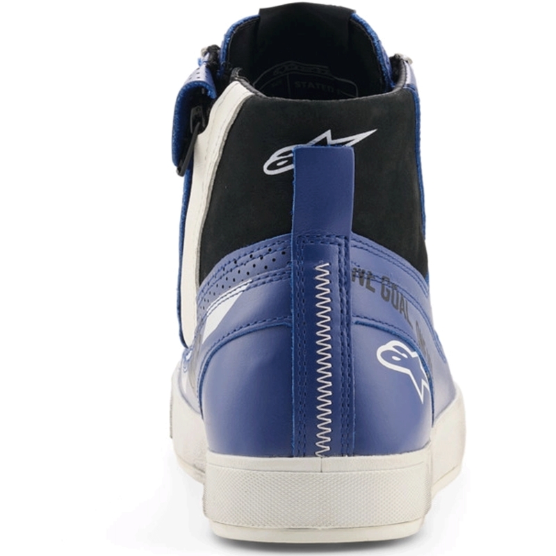 Moto škornji Alpinestars Stated Flair modro-belo-črni