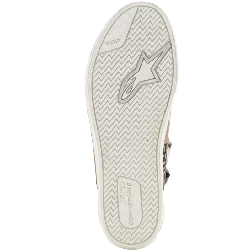 Ženski motoristični škornji Alpinestars Stella Stated Flair sivo-beli