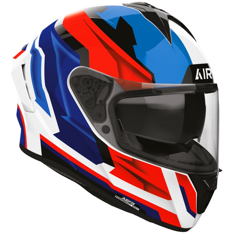 Airoh Spark 2 Blade integralna motoristična čelada modro-rdeča
