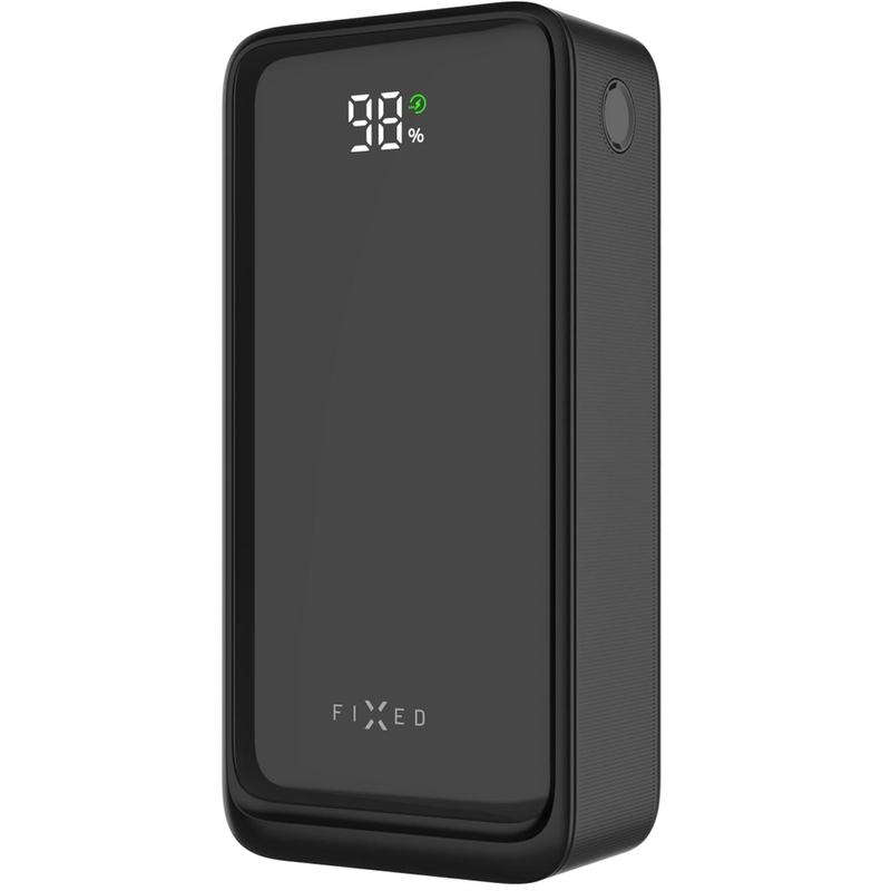 Fiksna prenosna baterija Zen2 30 30.000 mAh PD 20 W z LCD zaslonom črne barve