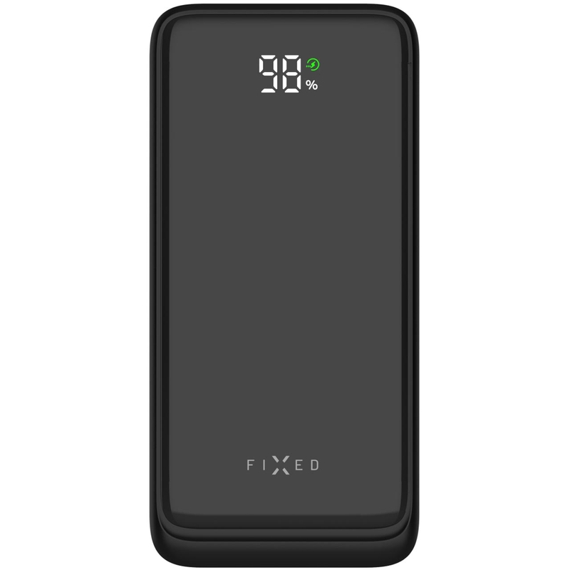 Fiksna prenosna baterija Zen2 30 30.000 mAh PD 20 W z LCD zaslonom črne barve
