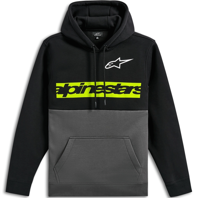 Alpinestars Parallel jopa s kapuco črno-siva