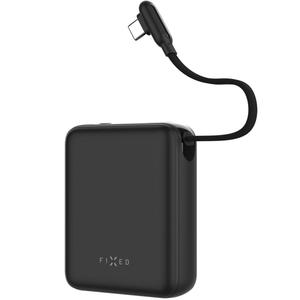 Prenosna baterija Fixed Zen 10 Loop 10.000 mAh 30 W z LCD zaslonom črne barve
