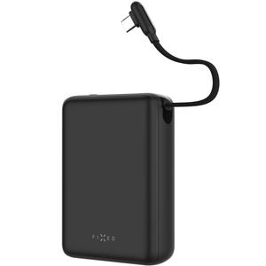 Prenosna baterija FIXED Zen 20 Loop 20.000 mAh 40 W z LCD zaslonom črne barve