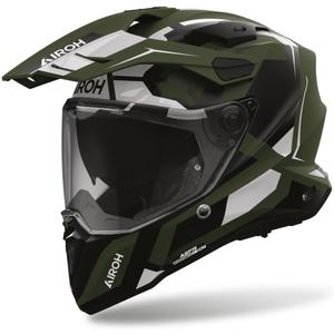 Airoh Commander 2 Polar integralna motoristična čelada mat zelena