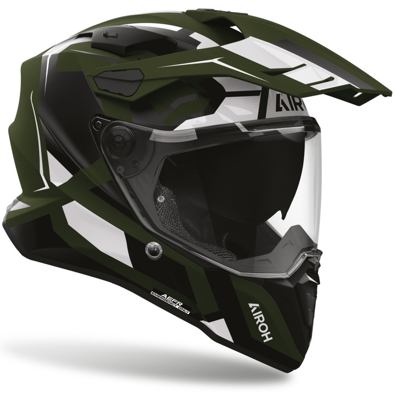 Airoh Commander 2 Polar integralna motoristična čelada mat zelena