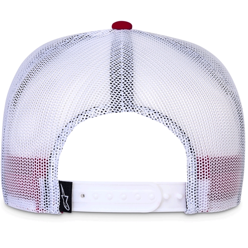 Alpinestars Contender Trucker kapa rdeče-bela