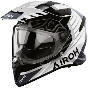 Enduro motoristična čelada Airoh BADX-X Cube siva