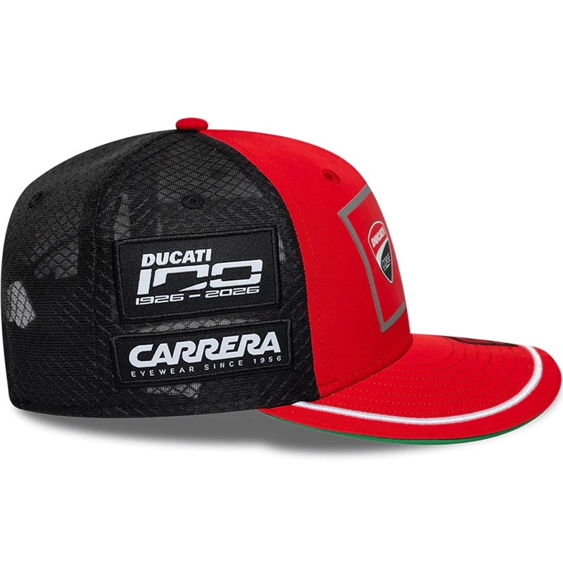 Kapa Ducati New Era Lenovo Marquez 93 črno-rdeča