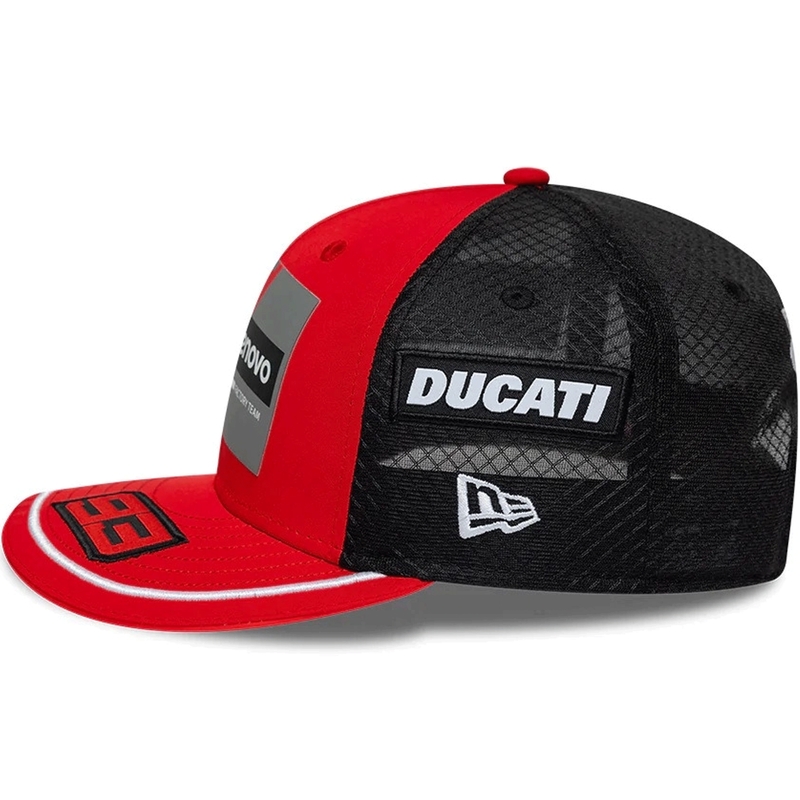 Kapa Ducati New Era Lenovo Marquez 93 črno-rdeča