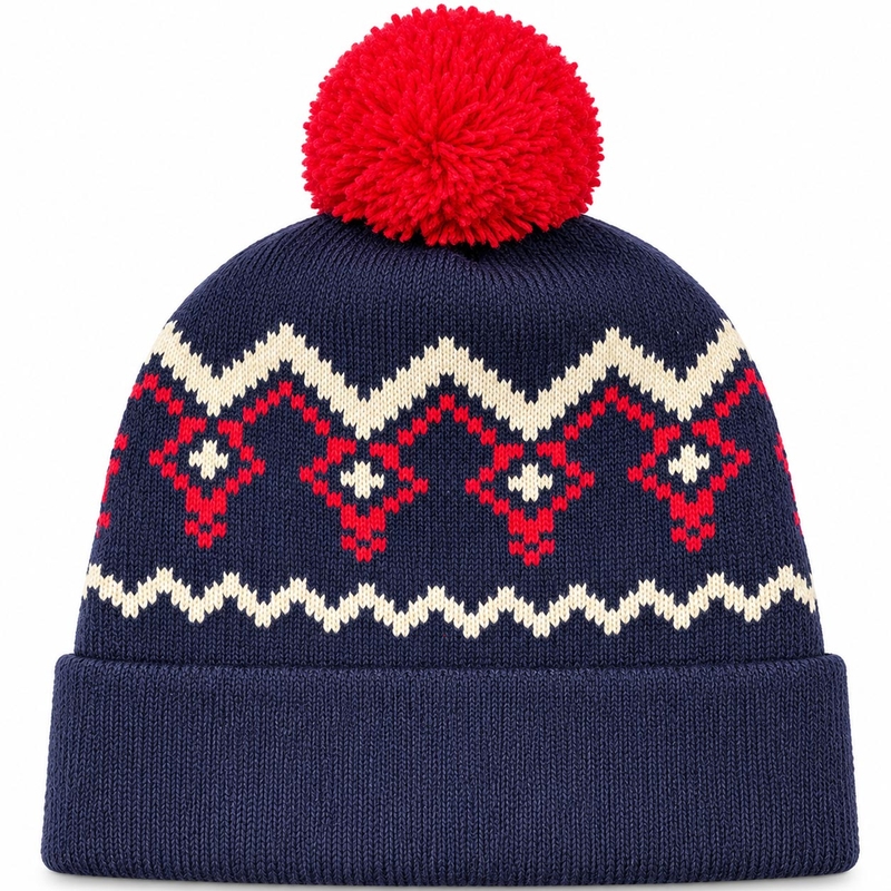 Red Bull Winter Beanie temno modro-rdeča